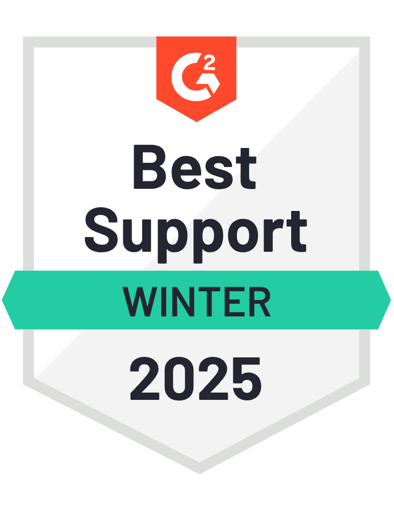 G2 Best Support 2025