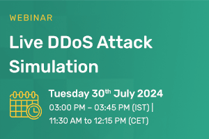 Live DDoS Attack Simulation