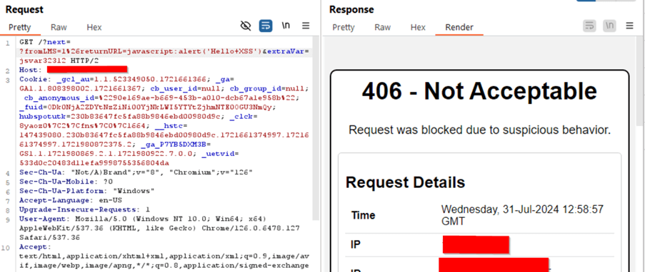 AppTrana blocks Hotjar's OAuth+XSS Flaw exploitation