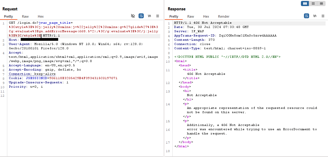 How AppTrana blocks ServiceNow flaws exploitation